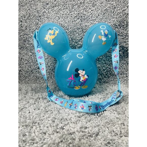 2025 Disneyland 70th Celebration Mickey Balloon Light Up Popcorn Bucket New - Picture 16 of 16